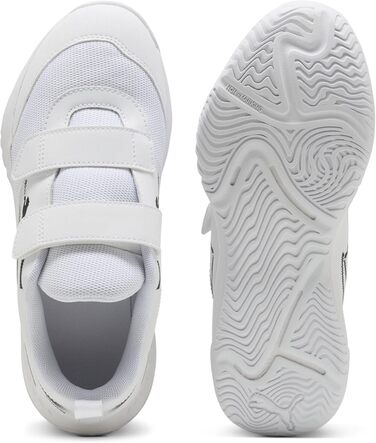 Дитячі кросівки PUMA VARION II V JR для залу, біло-чорні, 34 EU