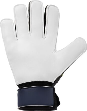Воротарські рукавички Uhlsport Prediction Starter Soft для дітей та дорослих, розмір 5.5, сині/білі/жовті