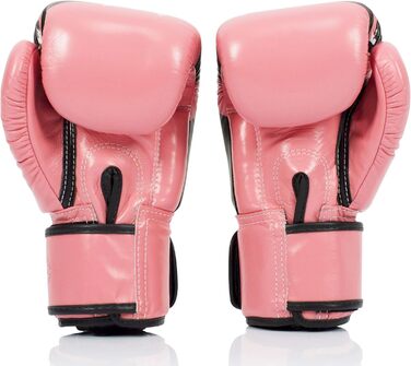 Боксерські рукавички Fairtex BGV1 14 oz рожеві для муай-тай, боксу, ММА, унісекс, легкі та ударопоглинаючі