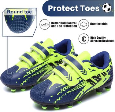 Дитячі футбольні бутси для гри на штучному покритті, низькі, дихаючі, для тренувань та гри, білі, сині, зелені, розміри 28-37 EU