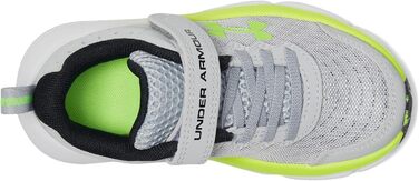 Дитячі кросівки Under Armour Assert 10 для передшкільнят, чорно-білі, розмір EU 28