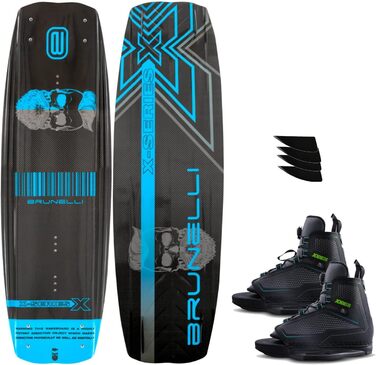 Комплект для вейкбордингу BRUNELLI Carbon 138 см з кріпленнями Jobe Maze