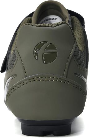 Велосипедні шкарпетки для жінок, шосейні велотуфлі з шипами, сумісні з Peloton SPD ARC Look Delta, унісекс велотуфлі для занять у залі та на вулиці, 42 EU, зелені