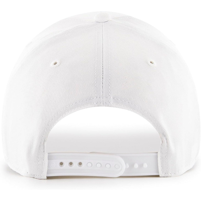 Кепка бейсболка 47 Brand MLB Basic Los Angeles Dodgers біла, регульована