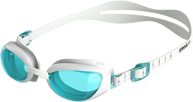 Жіночі плавальні окуляри Speedo Aquapure, універсальний розмір, біло-сині