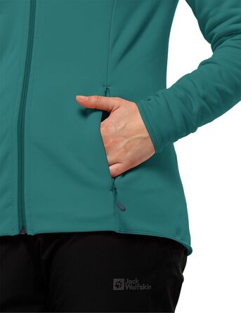 Жіноча куртка Jack Wolfskin Baiselberg, колір Petrol, розмір M