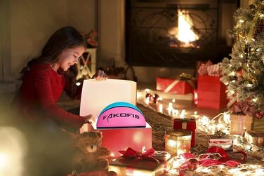 М'яч баскетбольний FAKOFIS, розмір 5/7, для гри в залі та на вулиці, тренування, підходить для дорослих та початківців, рожевий