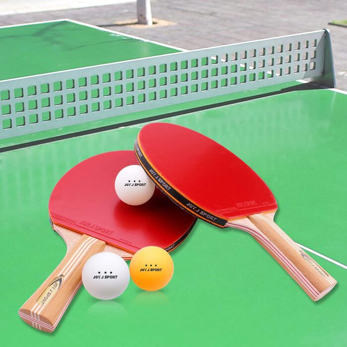 Набір для настільного тенісу S3: 2 ракетки, м'ячики, сітка. Підходить для дітей, початківців, сімей та професіоналів