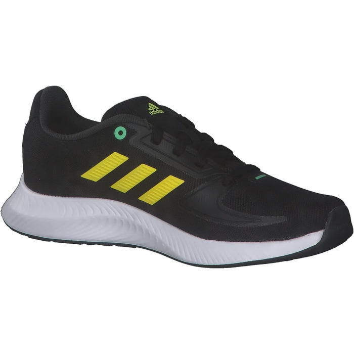 Кросівки дитячі Adidas Runfalcon 2.0 чорно-білі (38 2/3 EU)