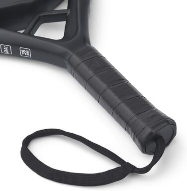 Плече для падел-тенісу Expert: 100% карбон, напівм'який, довговічний, для гри в приміщенні та на вулиці (чорний)