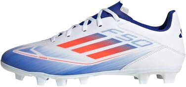 Бутси для футболу Adidas F50 Club Unisex, 44 2/3 EU, Cloud White/Solar Red/Lucid Blue