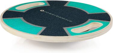 RPM Power Balance Wobble Board – баланс-борд з масиву дерева для тренування м'язів кора, зміцнення ніг і верхньої частини тіла, Greencross