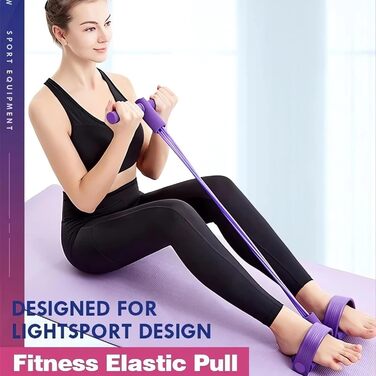 Гумові еластичні стрічки для фітнесу, 6 шт. (блакитні)