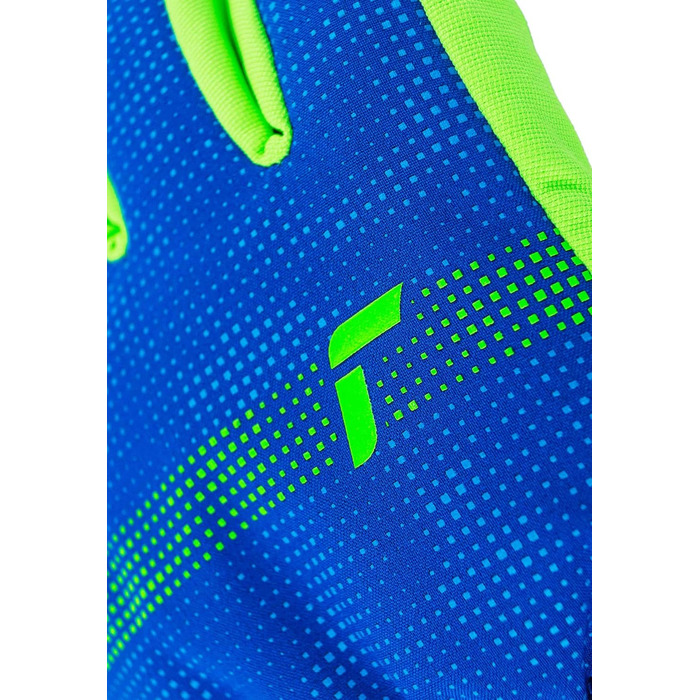 Дитячі зимові рукавички Reusch Maxi R-TEX XT водонепроникні та вітрозахисні, синьо-зелені, розмір IV (4-5 років)