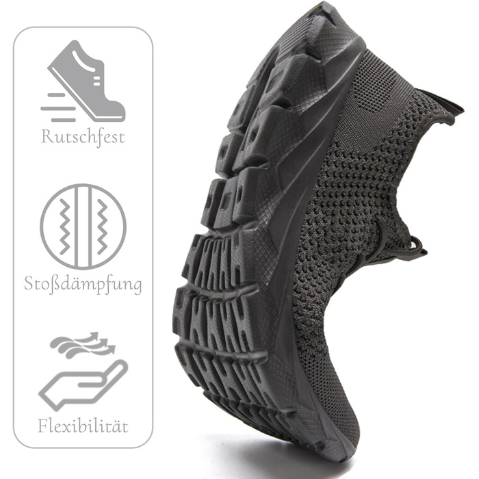 Чоловічі кросівки для бігу та фітнесу, спортивні, повсякденні. Білі (48 EU, сірий)