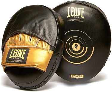 Боксерські рукавички LEONE 1947 Master Protection Power Line, унісекс, чорні, універсальний розмір