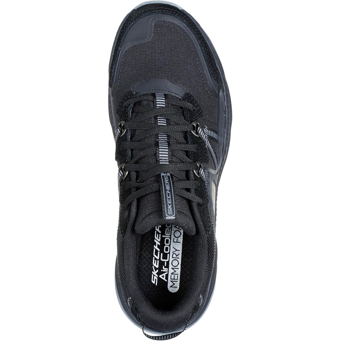 Чоловічі кросівки Skechers Vigor at Durango, 42 EU, чорний колір, шкіра та синтетичні матеріали