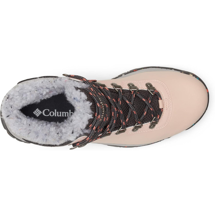 Жіночі трекінгові черевики Columbia Newton Ridge Plus Omni Heat (42 EU, Помаранчевий/Темний сірий)