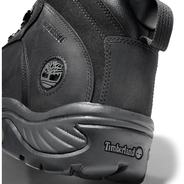 Черевики Timberland FLUME MID WP для чоловіків - спортивні, для хайкінгу (розмір 50 EU, широка колодка, чорний)