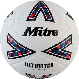 Футбольний м'яч Mitre Ultimatch із підвищеною точністю, міцністю та покращеним контролем