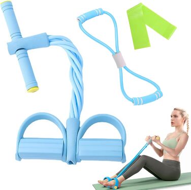 Еластичні фітнес-гумки для тренувань, набір 6 шт. (C)