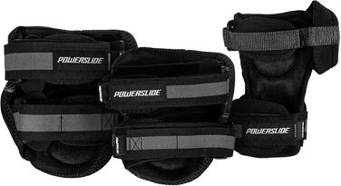 Захисний комплект Powerslide Pro Men чорний для роликів та інлайн-скейтів, арт. 903196