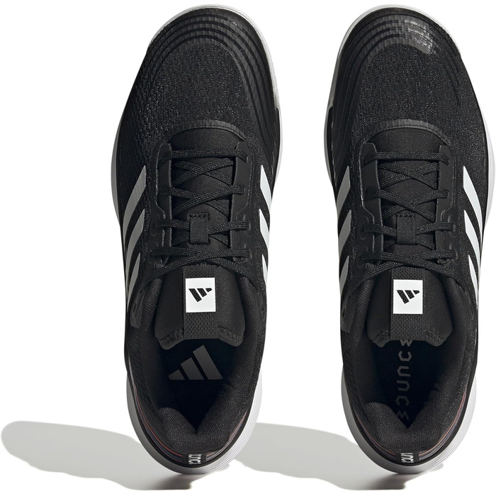 Волейбольне взуття Adidas Novaflight для чоловіків (41 1/3 EU, чорний/білий/червоний)