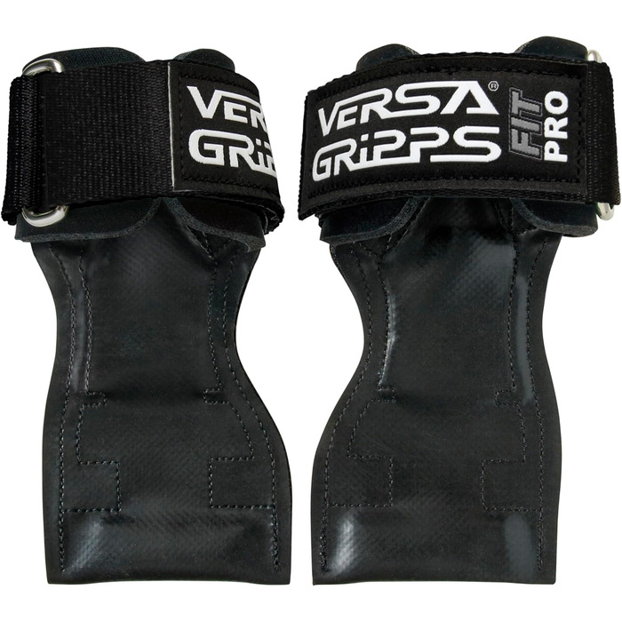 Versa Gripps Fit Pro жіночі спортивні лямки для зап'ясть, преміум, США, чорні, XS