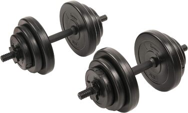 Набір гантелей Sunny Health & Fitness 18 кг, вінілові, універсальний розмір