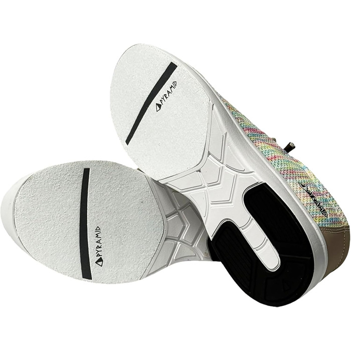 Жіночі кеди для боулінгу Pyramid Path Lite з сітчастою конструкцією (35 EU, Regenbogen)