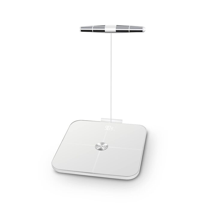 SPC Atenea Fit Pro – Розумні ваги для аналізу складу тіла з 8 електродами, біоімпедансним вимірюванням жиру, м'язів, 28 показниками, професійною точністю та синхронізацією з додатком