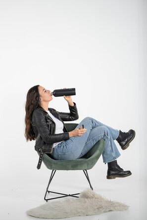 Термос-бутилка beloove з нержавіючої сталі, BPA Free, подвійні стінки, не протікає, підходить для газованої води, ударостійке порошкове покриття, 500/750 мл
