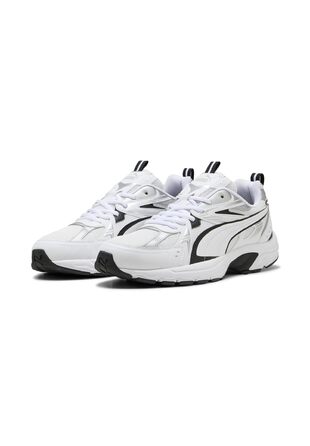 Кросівки Puma Milenio Tech чоловічі білі, чорні, срібні - 47 EU