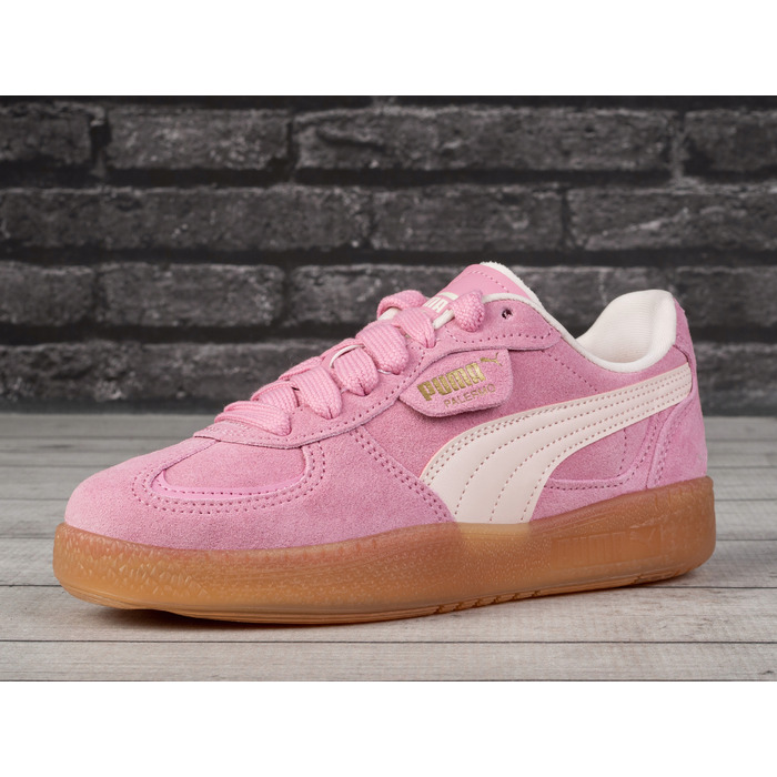 Жіночі спортивні кеди Puma на платформі, шкіряні, розмір 36