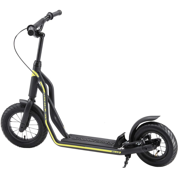 Дитячий самокат STAR SCOOTER для дітей від 6 років, 12/10 дюймів, міський кік-скутер з пневматичними колесами