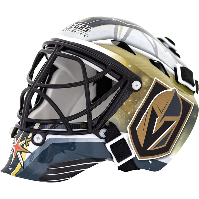 Міні-шолом воротаря Franklin Sports NHL Vegas Golden Knights, колекційний хокейний сувенір