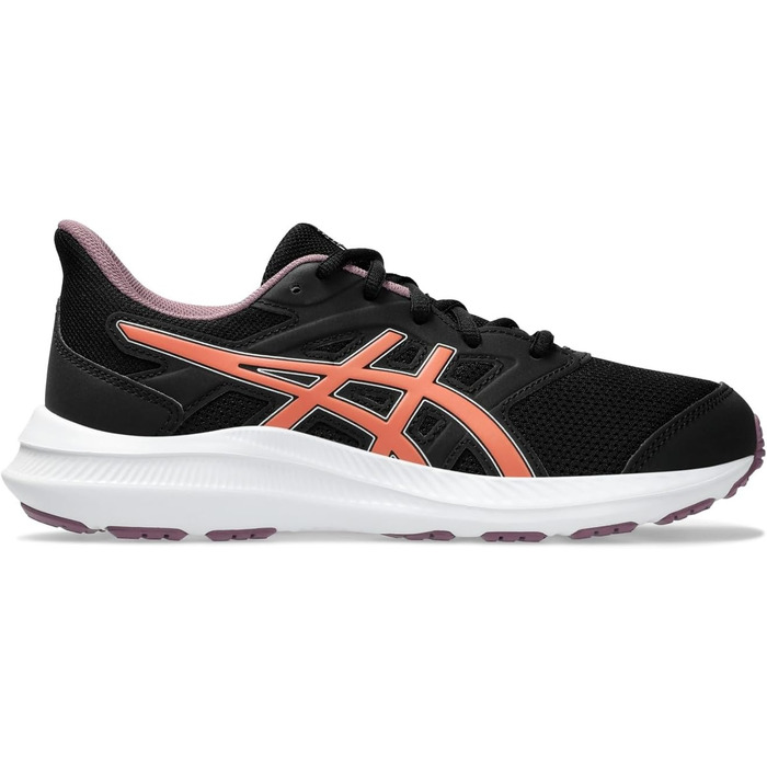 Дитячі кросівки ASICS Jolt 4 GS - чорний/пустезна червоний (37 EU)