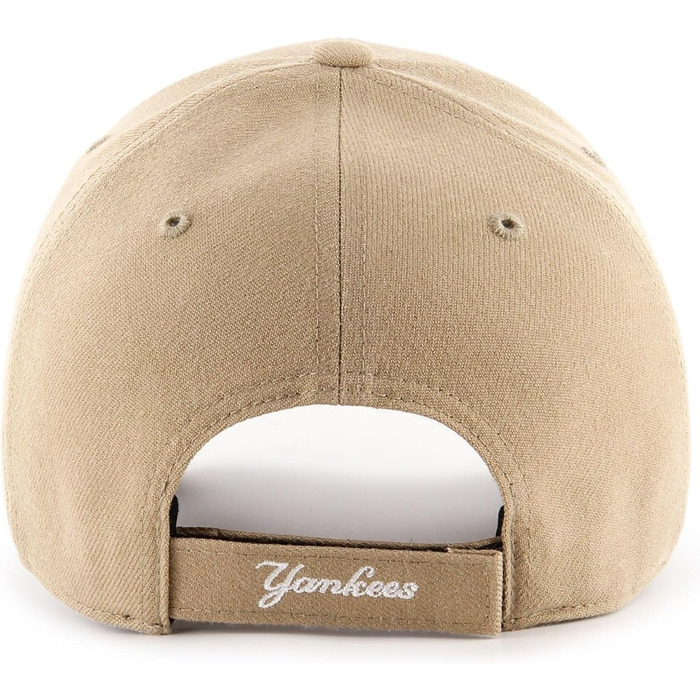 Кепка бейсболка MLB 47 Brand з вигнутим візерунком, регульована застібка-липучка, колір хакі, універсальний розмір