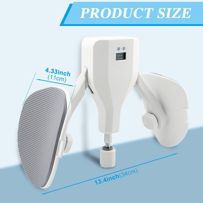 Тренування стегон та внутрішньої поверхні ніг Thigh Master: регульований опір 10.0-35.9 кг, для формування сідниць та зміцнення м'язів тазу