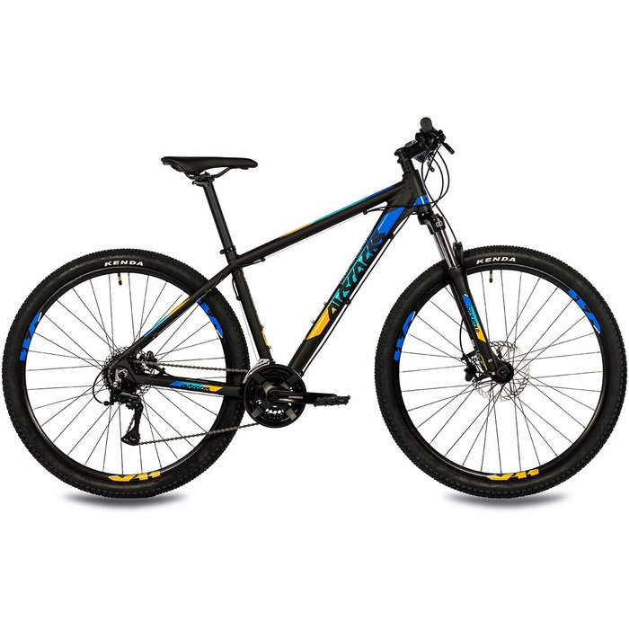 Гірський велосипед Airtracks 29 дюймів для чоловіків, хардтейл, Shimano Acera 24 швидкості, рама 46/51 см, модель 2024