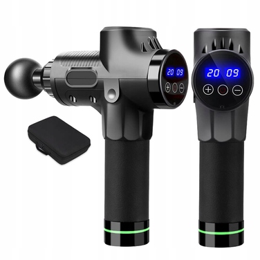 Професійний перкусійний масажер для тіла та спини Massage Gun Pro, потужний акумуляторний пістолет-масажер