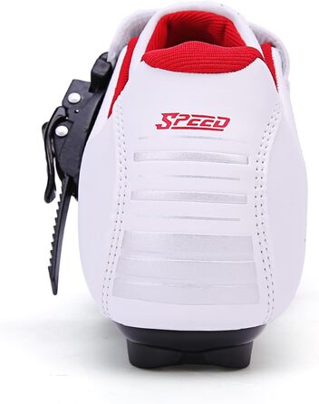 Велосипедні черевики для жінок та чоловіків MTB, Radsport, Mountainbike, кросівки, дихаючі, outdoor, велосипедні, Spin, MTB (44 EU, білий, червоний)