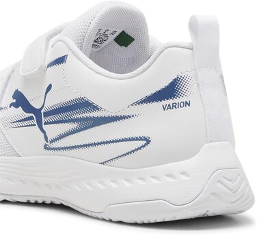 Дитячі кросівки для залу Puma Varion II V Jr Indoor Court Shoe, білі/сині, р. 34 EU