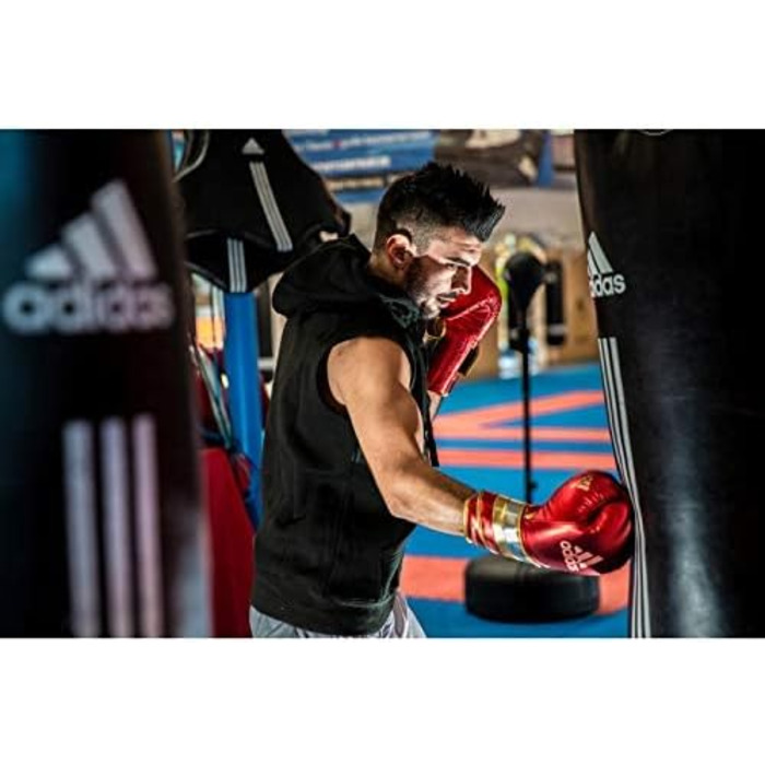 Боксерські рукавички adidas AdiSpeed для тренувань, спарингів, фітнесу, для дорослих чоловіків і жінок, 340 г, 453 г, 510 г
