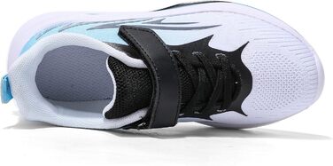 Дитячі спортивні кросівки для хлопчика. Повітряні кросівки для залу та вулиці. Розмір 38 EU, блакитно-білі.