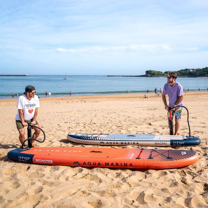 Надувна SUP-дошка Aqua Marina Monster 366x84x15 см з комплектом і сидінням для каяка