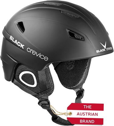 Лижний шолом Black Crevice Kitzbühel, полікарбонат, унісекс, вентиляція, розмір регулюється
