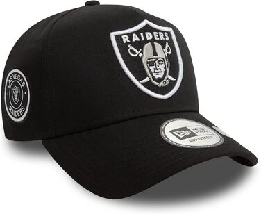 Кепка New Era NFL Las Vegas Raiders з логотипом команди, регульована, вигнутий козирок, універсальний розмір