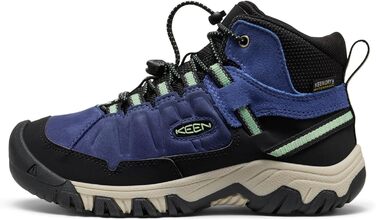 KEEN Targhee 4 Mid Waterproof - водонепроникні трекінгові черевики для дітей (27/28 EU, Skipper Blue Hemlock)