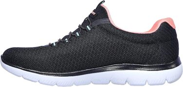 Кросівки жіночі Skechers Summits Black Mesh Pink (40 EU) - дихаючі спортивні
